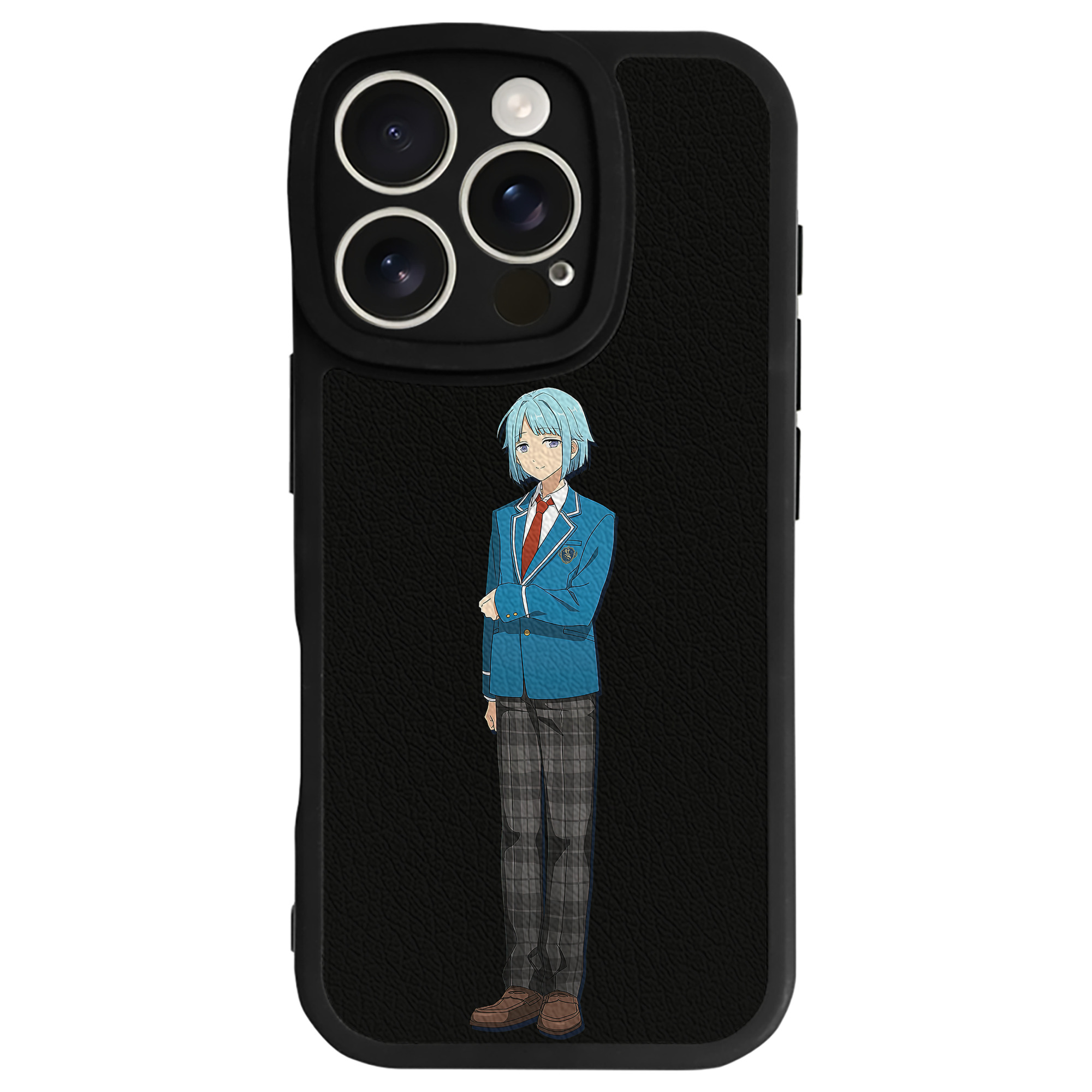 （画像用） あんさんぶるスターズ! Ensemble Stars 【iPhone 16シリーズ対応】シリコンスマホケース（レザー調） 材質：シリコン